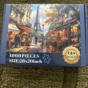 Paris Street Scene Jigsaw Puzzle